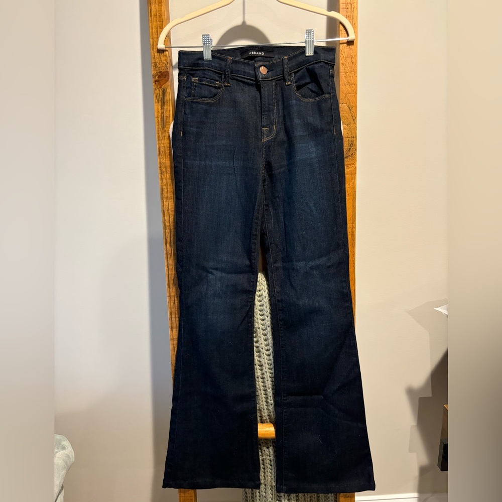 JBrand High Rise Maria Flare - Picture 4 of 5